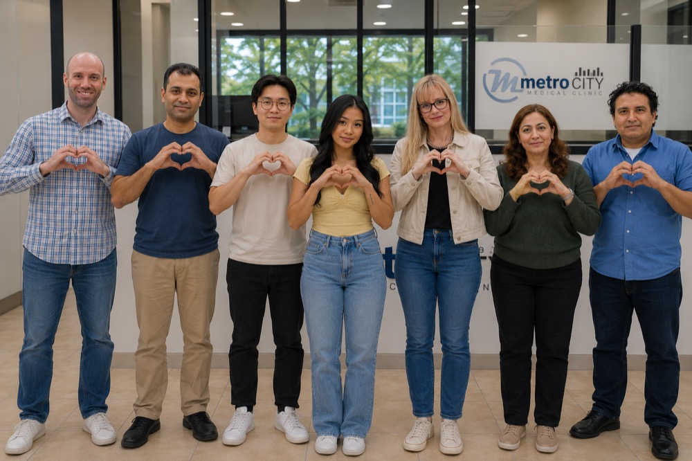 The Metro City Medical Clinic team